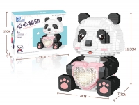 Blocks Panda jongen - Mini Blocks