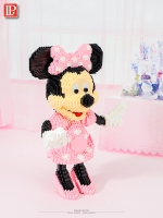 Mini Blocks Minnie Mouse