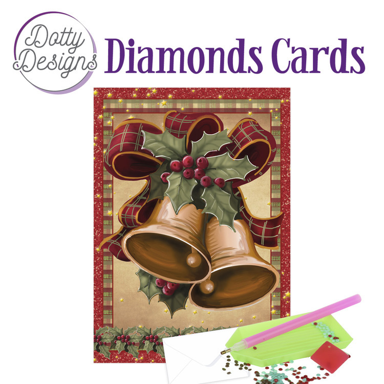 Dotty Designes Diamond Cards - Christmas Bells