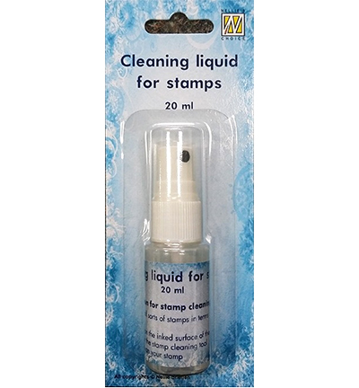 Cleaning liquid for stamps